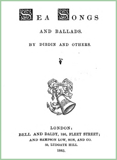Sea Songs and Ballads