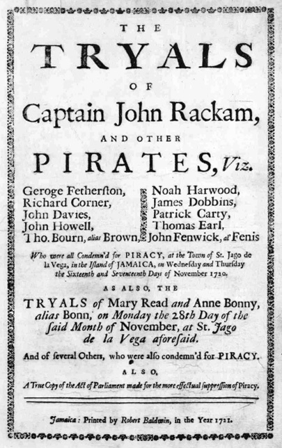 Anne Bonny and Mary Read Stand Trial