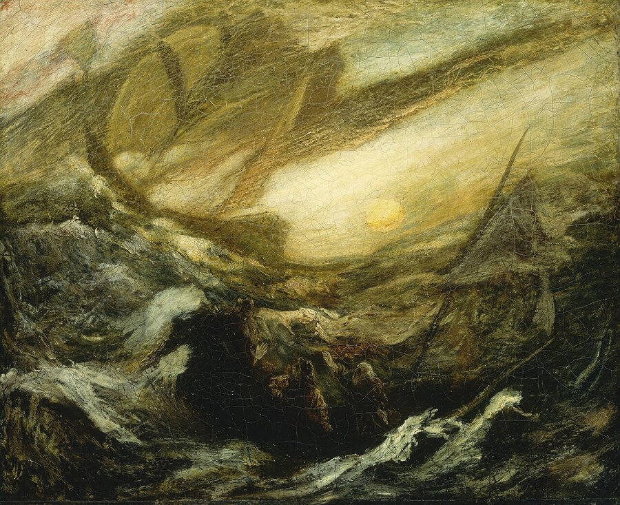 Prince George Sees the Flying Dutchman